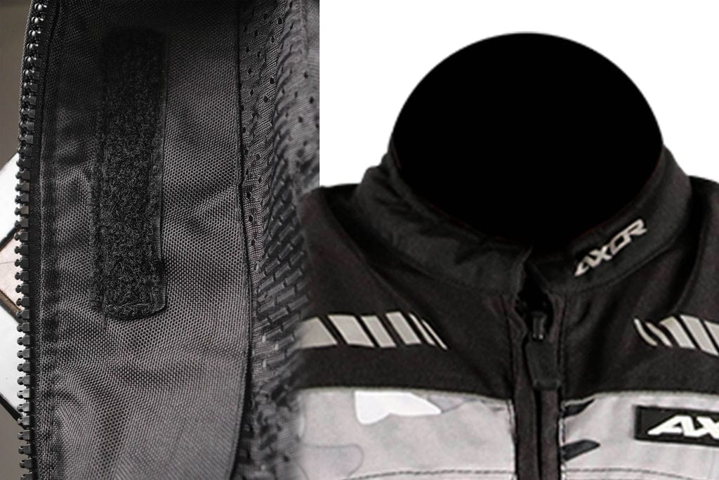 Destination Moto Axor Cruise 2 Riding Jacket Black Red