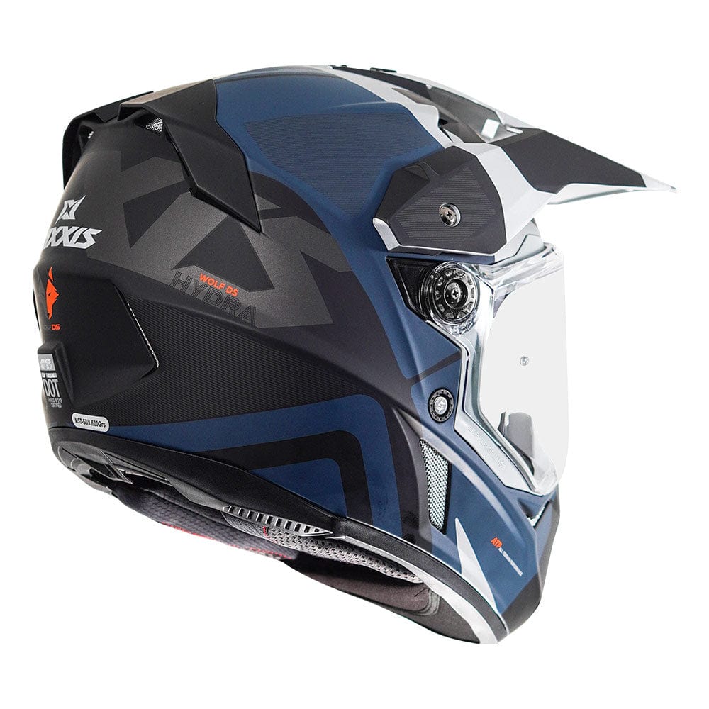 Destination Moto AXXIS WOLF DUAL SPORT HYDRA MATT GREY HELMET