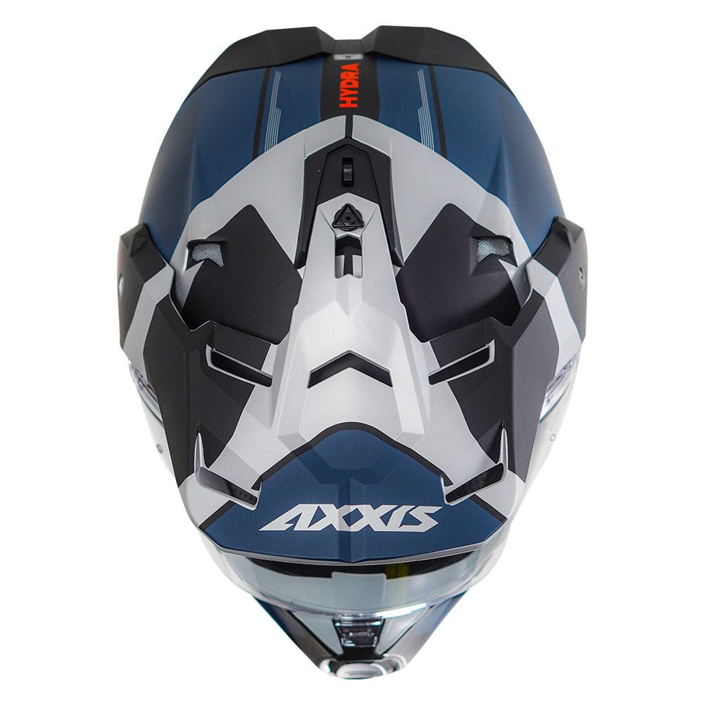 Destination Moto AXXIS WOLF DUAL SPORT HYDRA MATT GREY HELMET