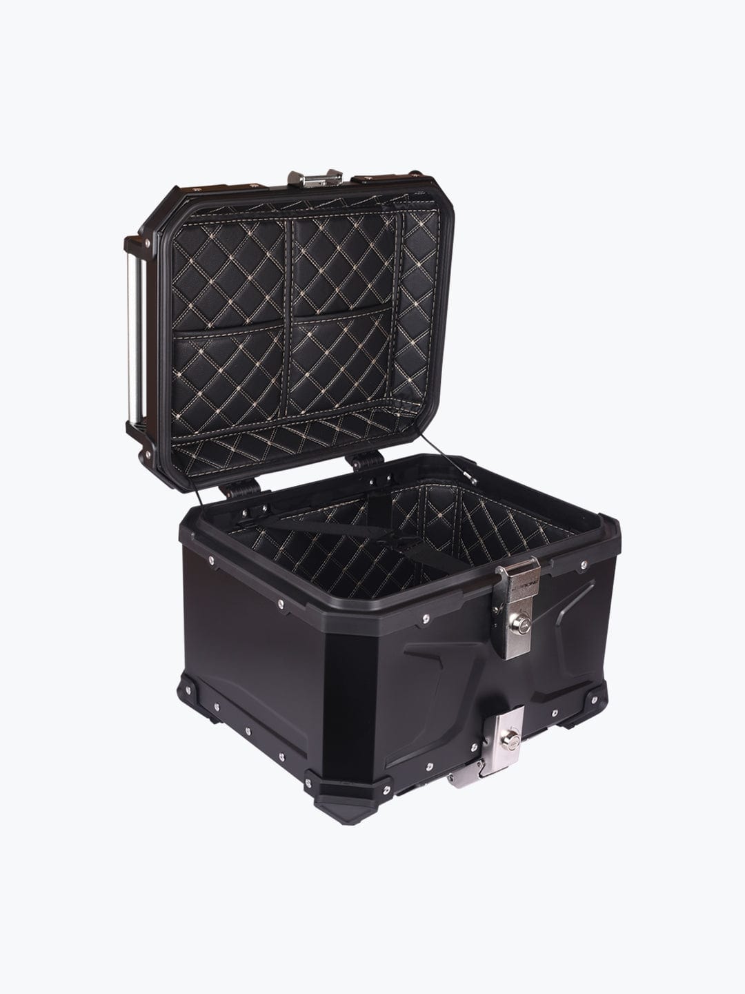 Destination Moto JB Racing 45L Aluminium Premium Top Box (Black)