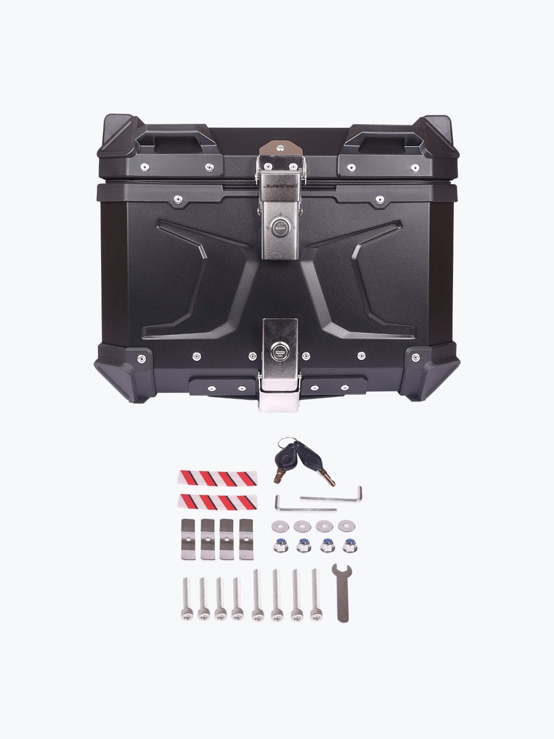 Destination Moto JB Racing 45L Aluminium Premium Top Box (Black)