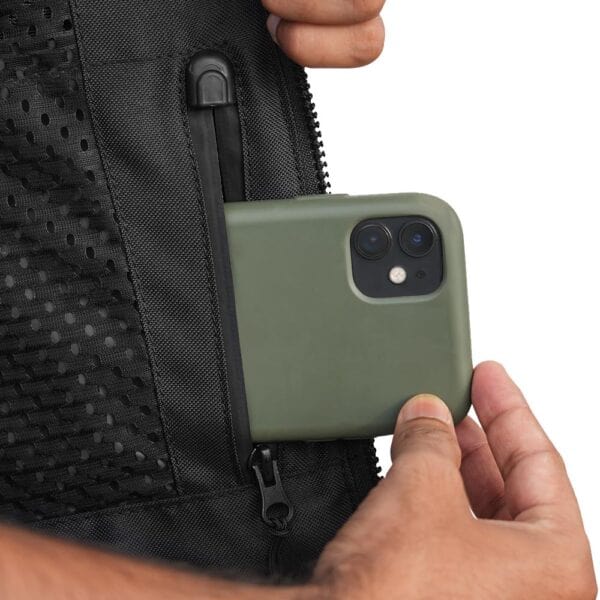 Destination Moto Korda Street Riding Jacket Black Red