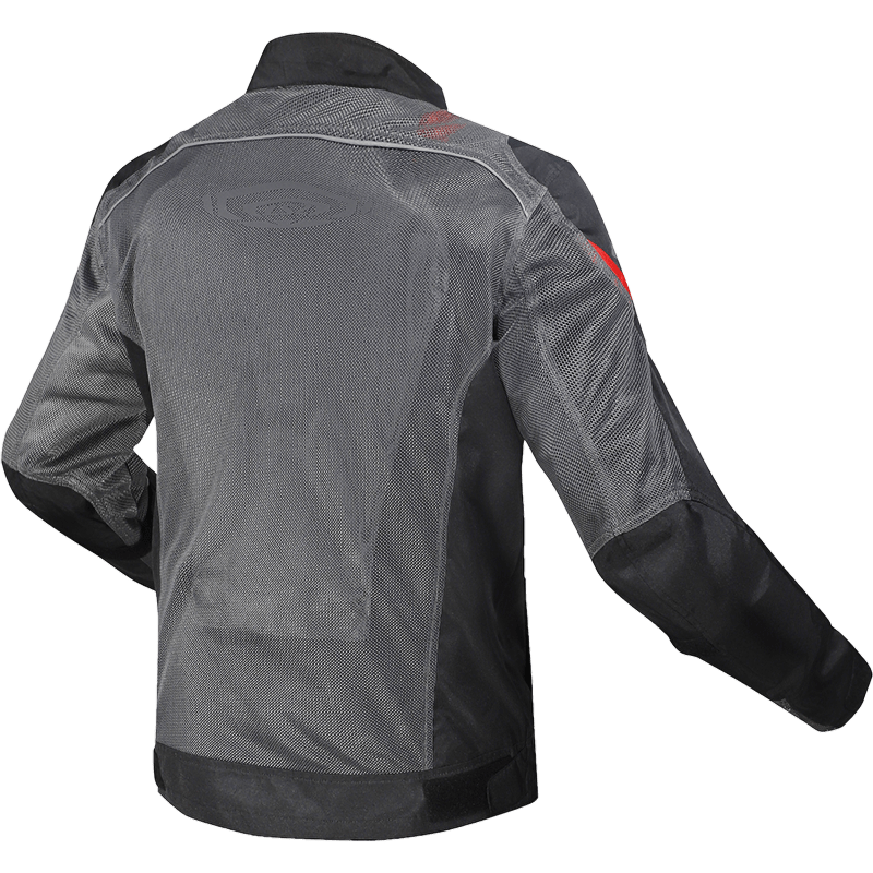 Destination Moto LS2 Airy Riding Jacket Black Grey Red