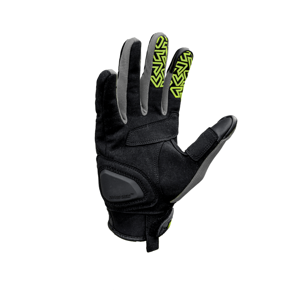 Destination Moto Raida Drift Motorcycle Gloves | Black HiViz