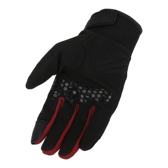Destination Moto Royal Enfield Street Ace Gloves (Black Red)