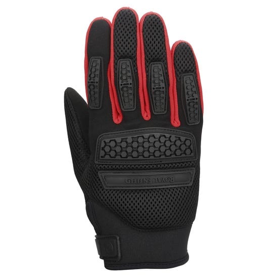 Destination Moto Royal Enfield Urban Hustler Gloves (Red Black)
