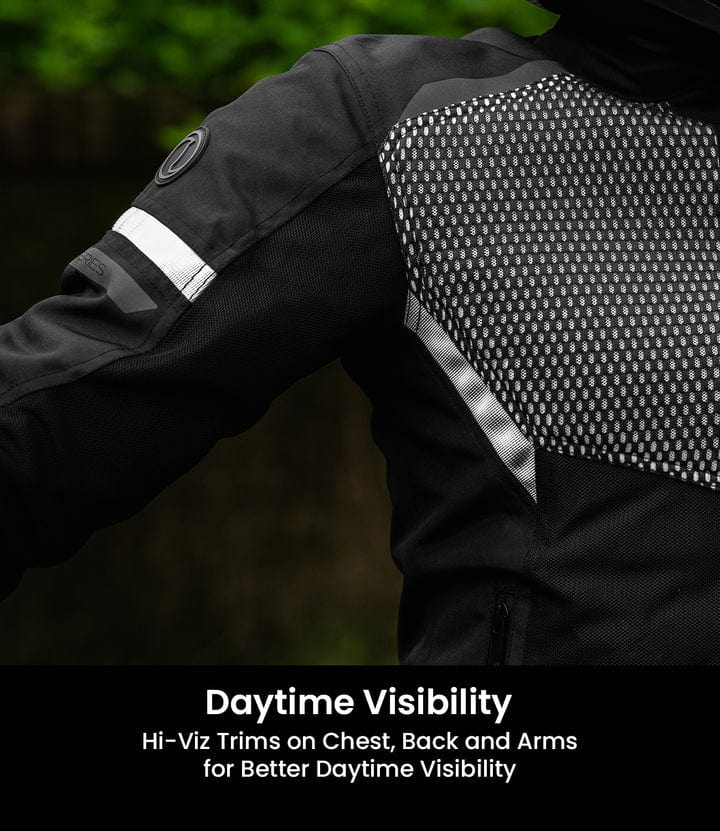 Destination Moto RYNOX HELIUM GT 3 RIDING JACKET BLACK GREY