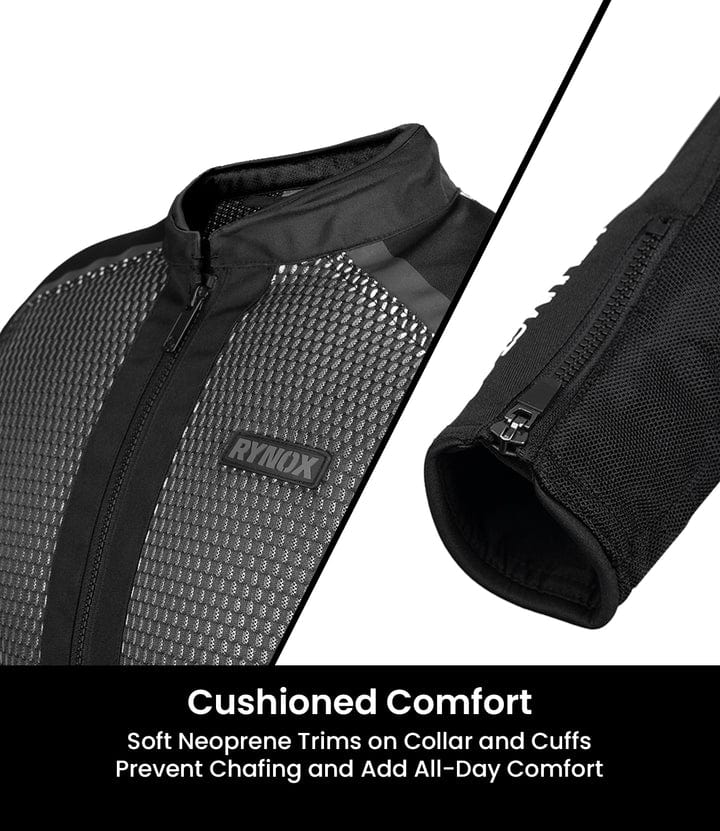 Destination Moto RYNOX HELIUM GT 3 RIDING JACKET BLACK GREY