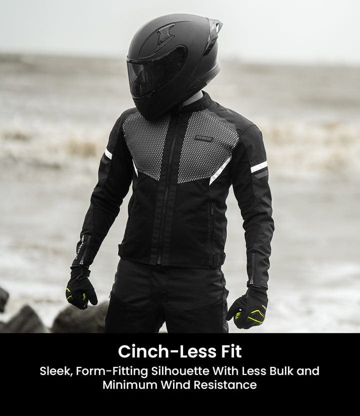 Destination Moto RYNOX HELIUM GT 3 RIDING JACKET BLACK GREY