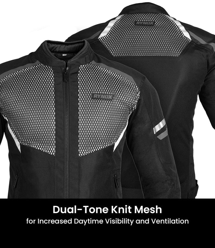 Destination Moto RYNOX HELIUM GT 3 RIDING JACKET BLACK GREY