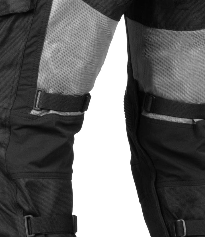 Destination Moto Rynox Stealth Air Riding Pants Black Grey Mesh