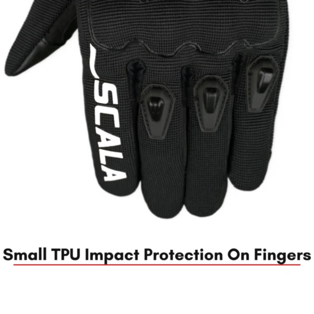 Destination Moto Scala Atlas Gloves - Black Neon
