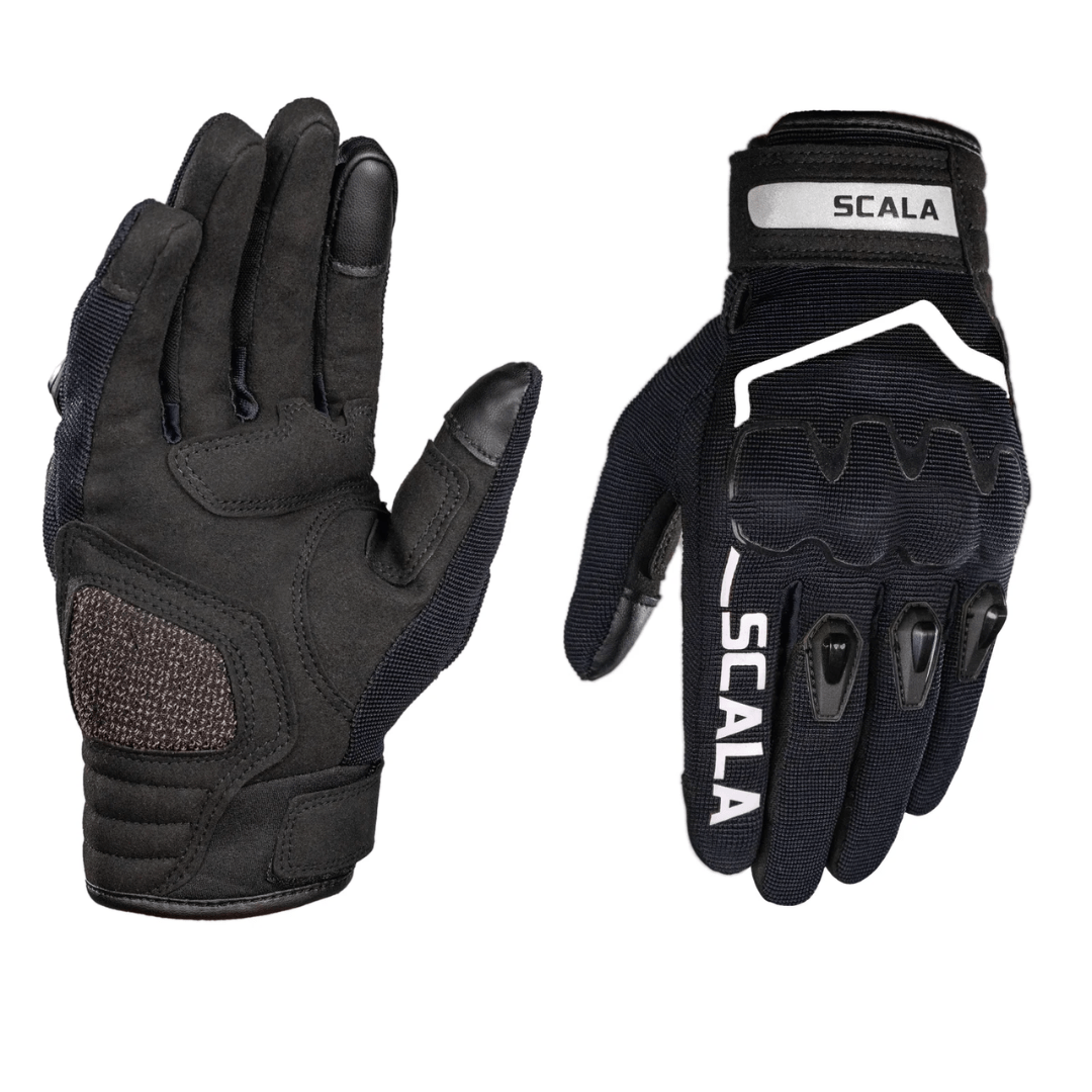 Destination Moto Scala Atlas Gloves - Black White