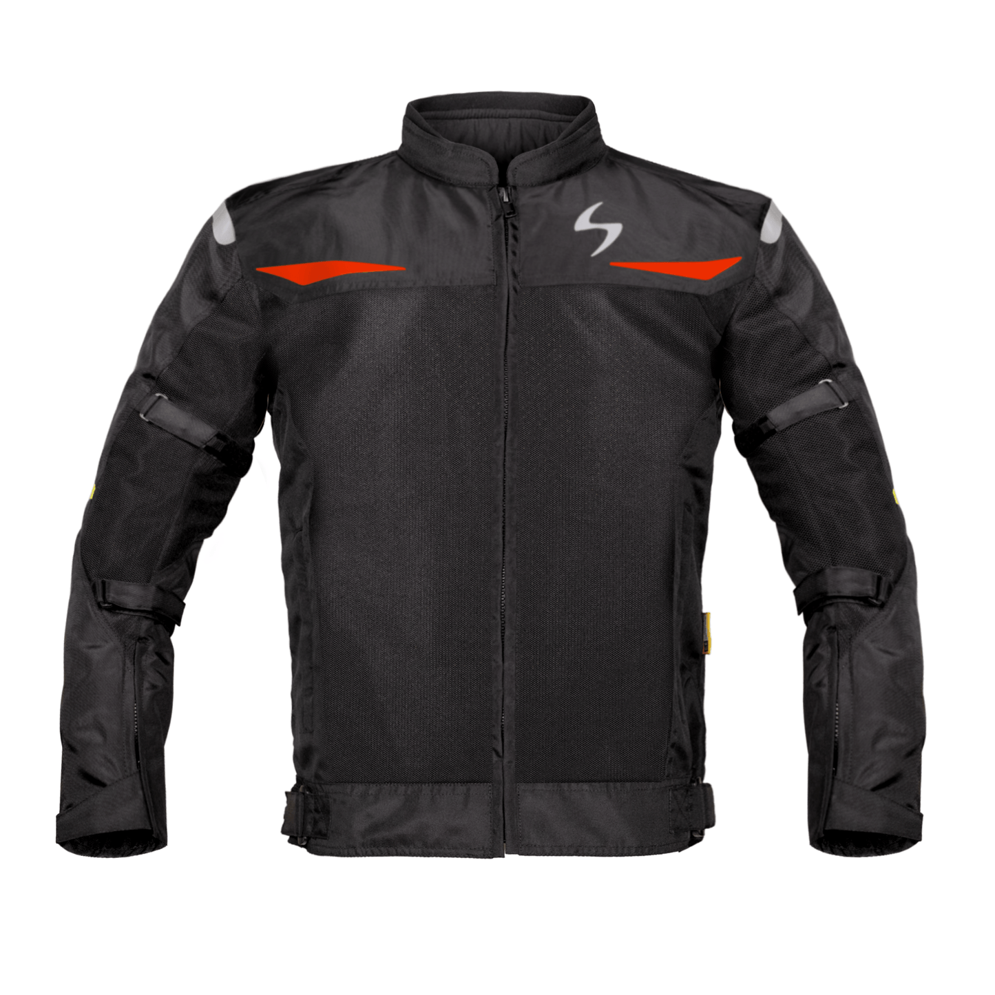 Destination Moto Scala Blaze Riding Jacket Black Red