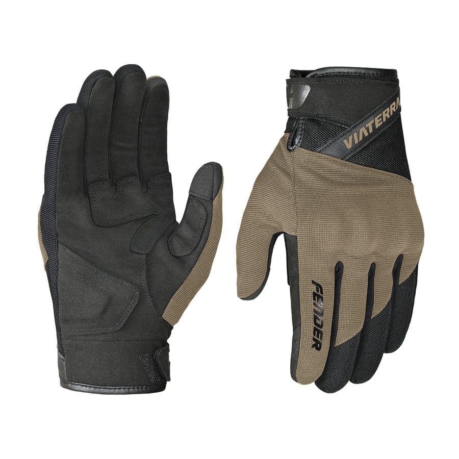 Destination Moto Viaeterra Fender Riding Gloves | Sand