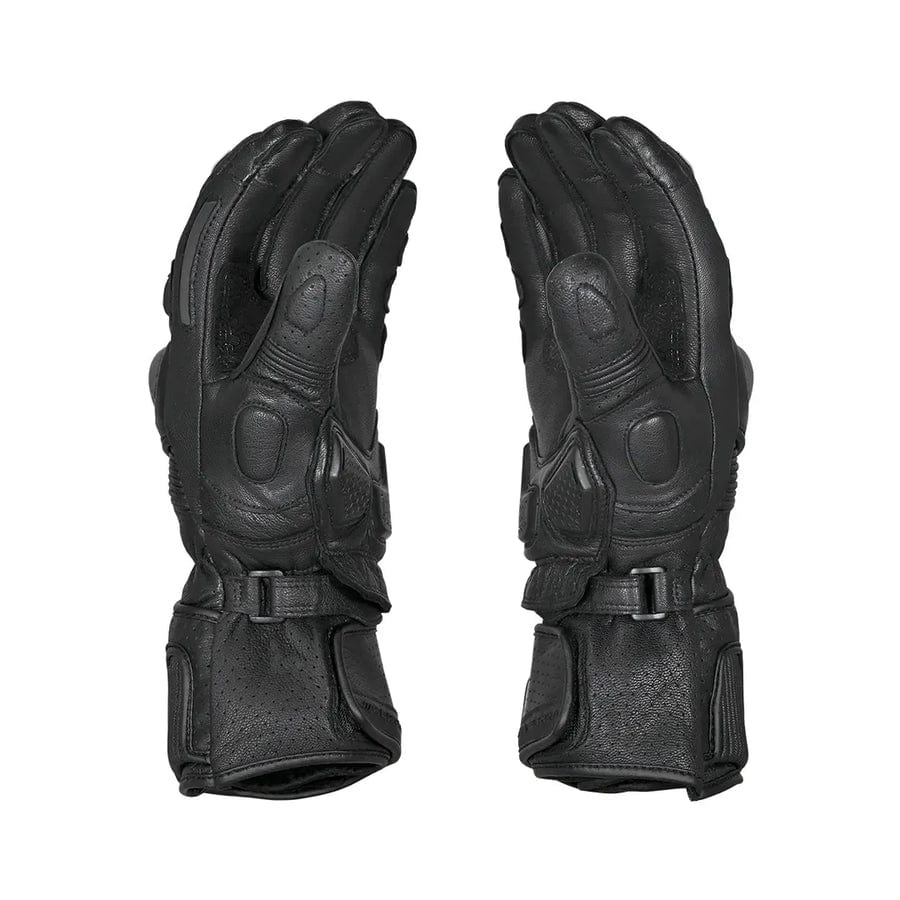 Destination Moto VIATERRA GRID – FULL GAUNTLET MOTORCYCLE RIDING GLOVES (BLACK NEON)