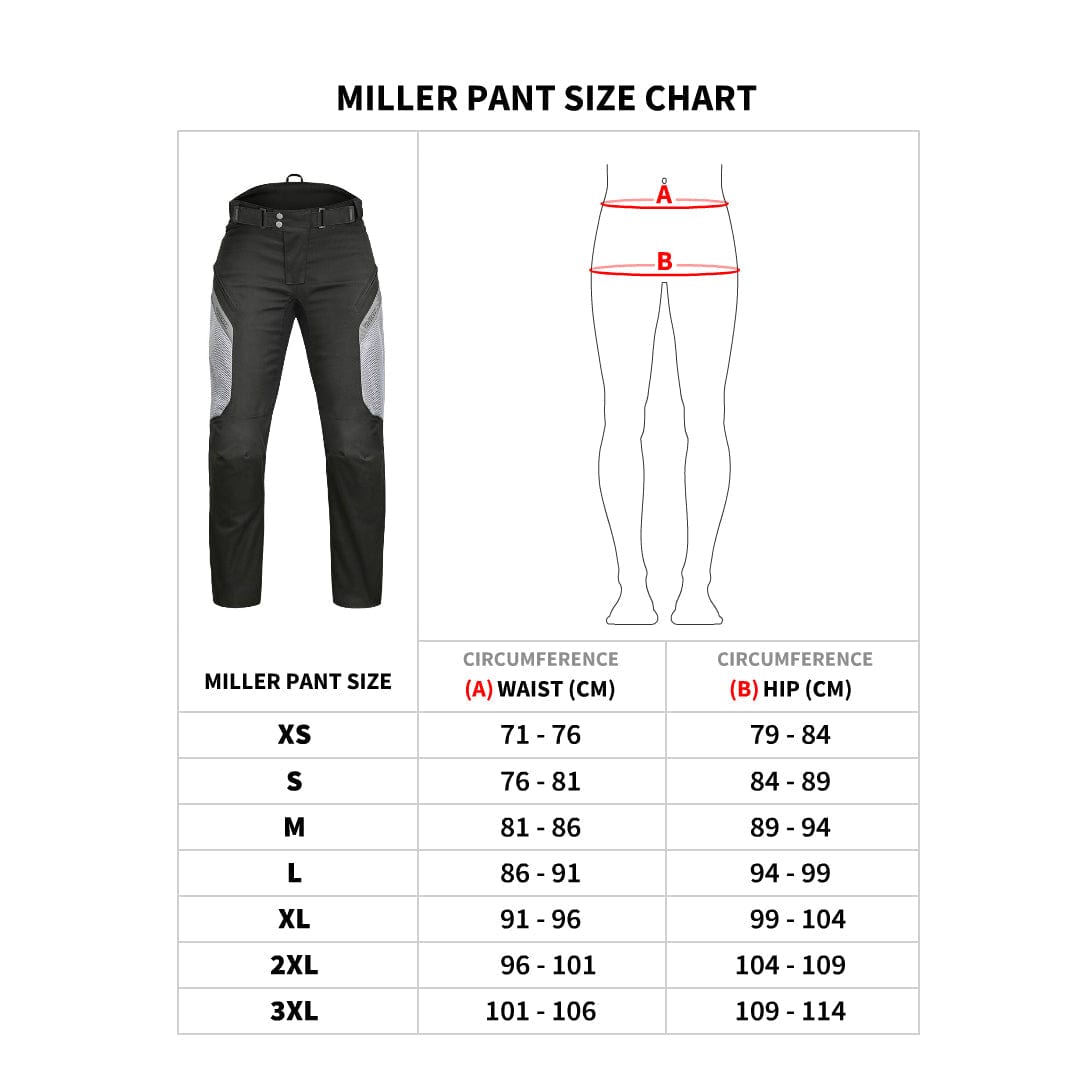 Destination Moto Viaterra Miller Street Mesh Riding Pants