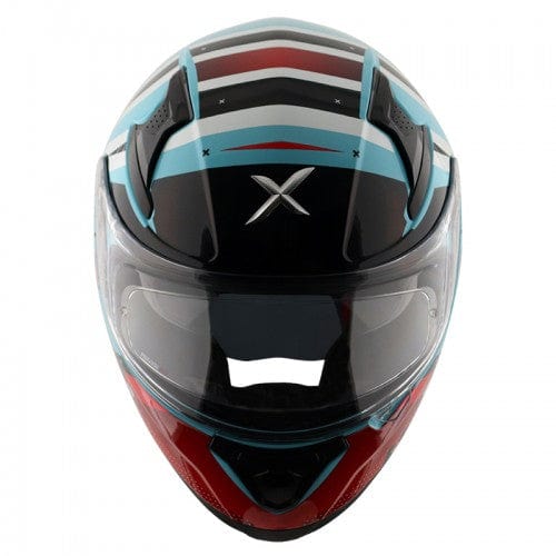Axor Helmets Axor Apex Hex 2 Gloss Blue Red Helmet