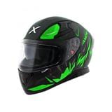 Destination Moto AXOR Apex Hunter Gloss Black Neon Green Helmet