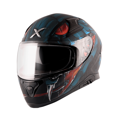 Axor Apex Venomous Dull/Matt Black Blue - Destination Moto