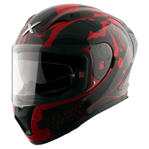 Destination Moto Axor Street DC Batman Gloss Black Red