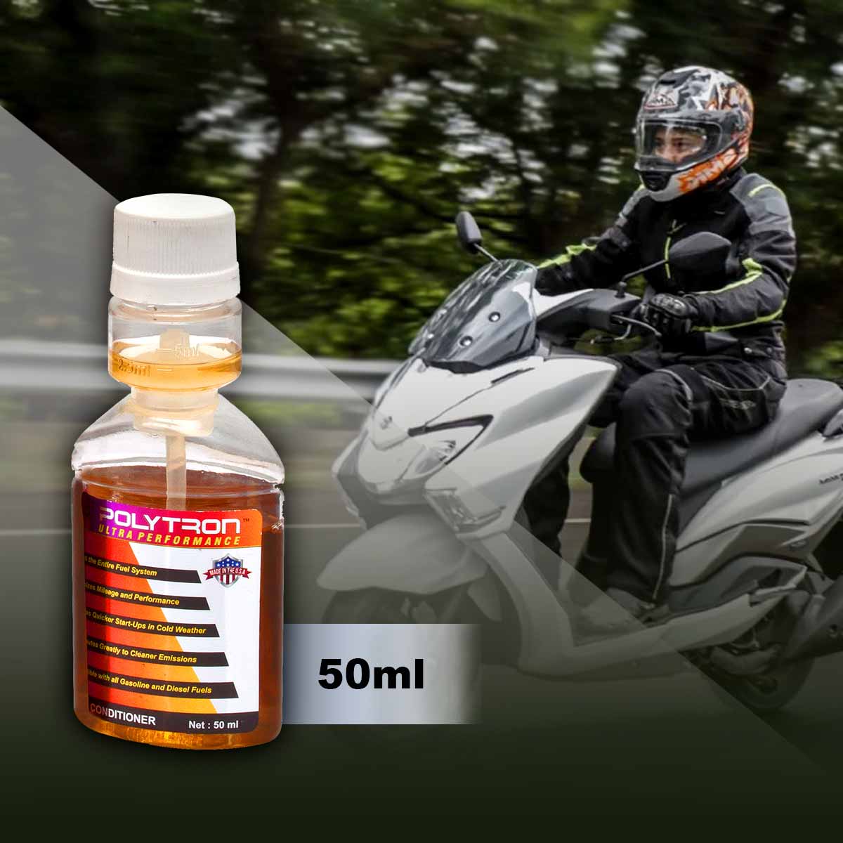 Polytron Fuel Conditioner (50ml) - Destination Moto
