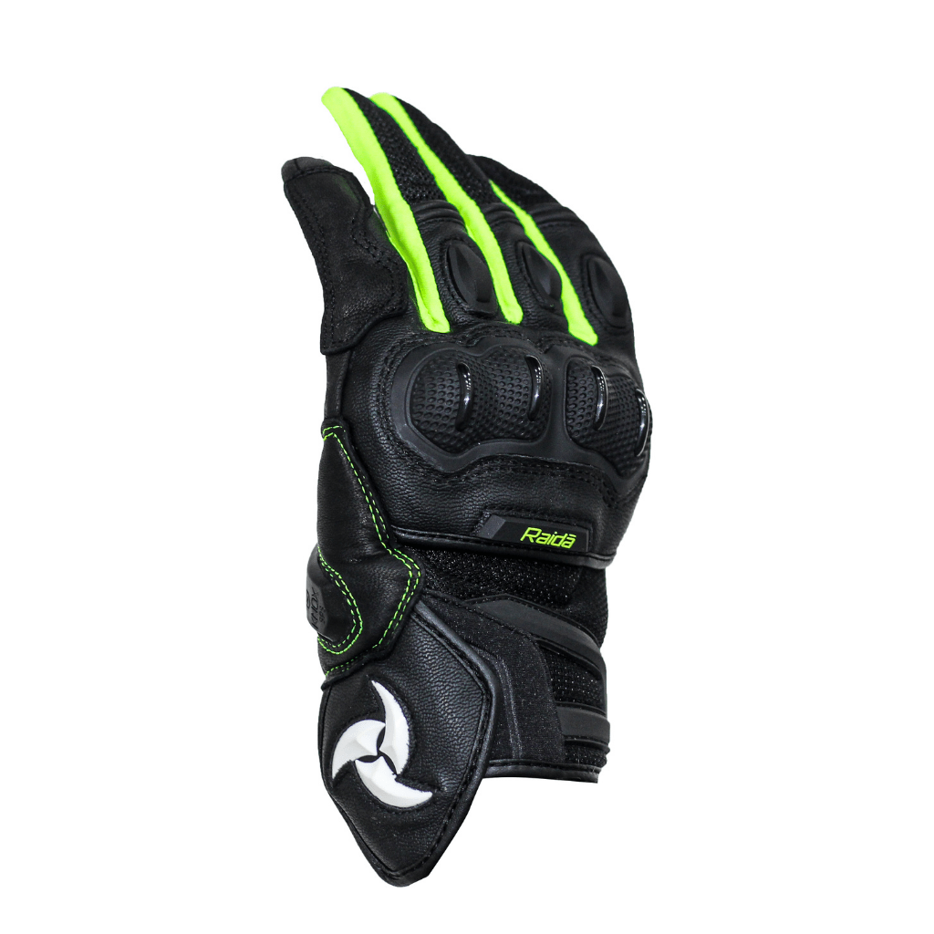 Destination Moto Raida AirWave Motorcycle Gloves | Hi-Viz