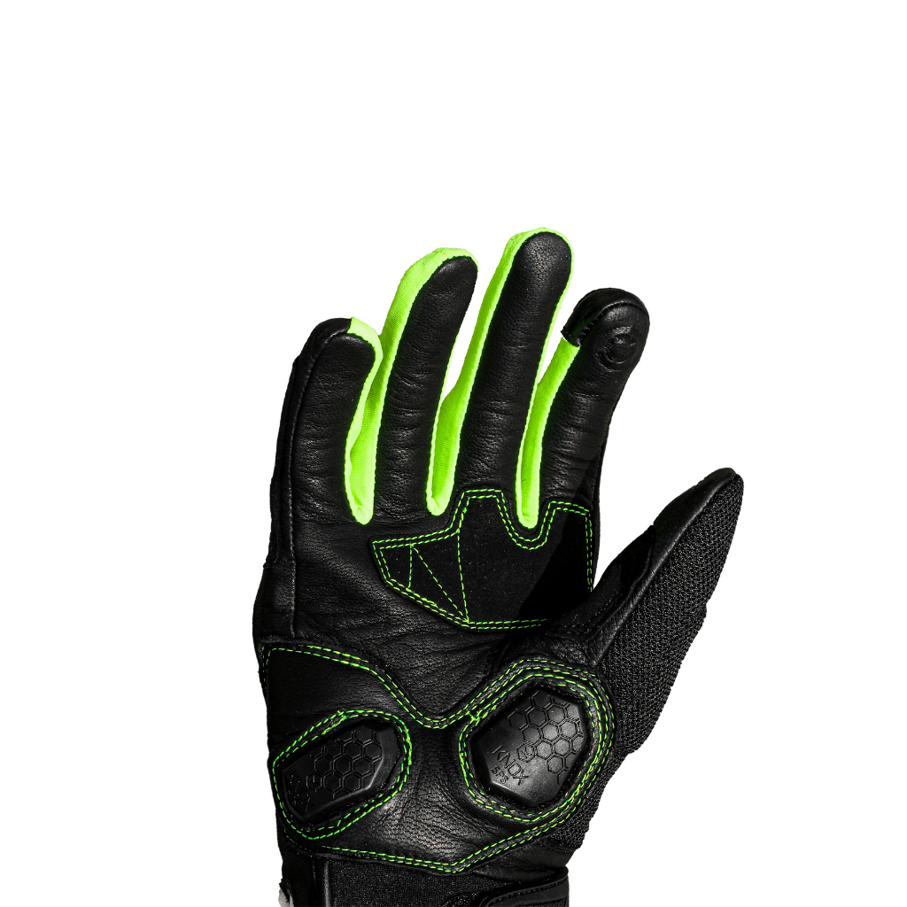 Destination Moto Raida AirWave Motorcycle Gloves | Hi-Viz