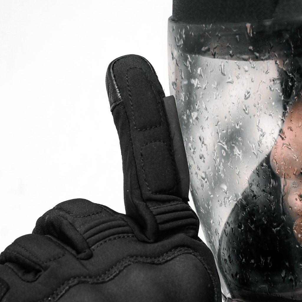 Destination Moto Raida AqDry Waterproof Gloves Black Red