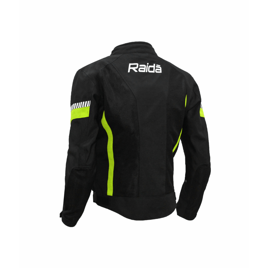 Destination Moto Raida Bolt Motorcycle Riding Jacket Hi-Viz