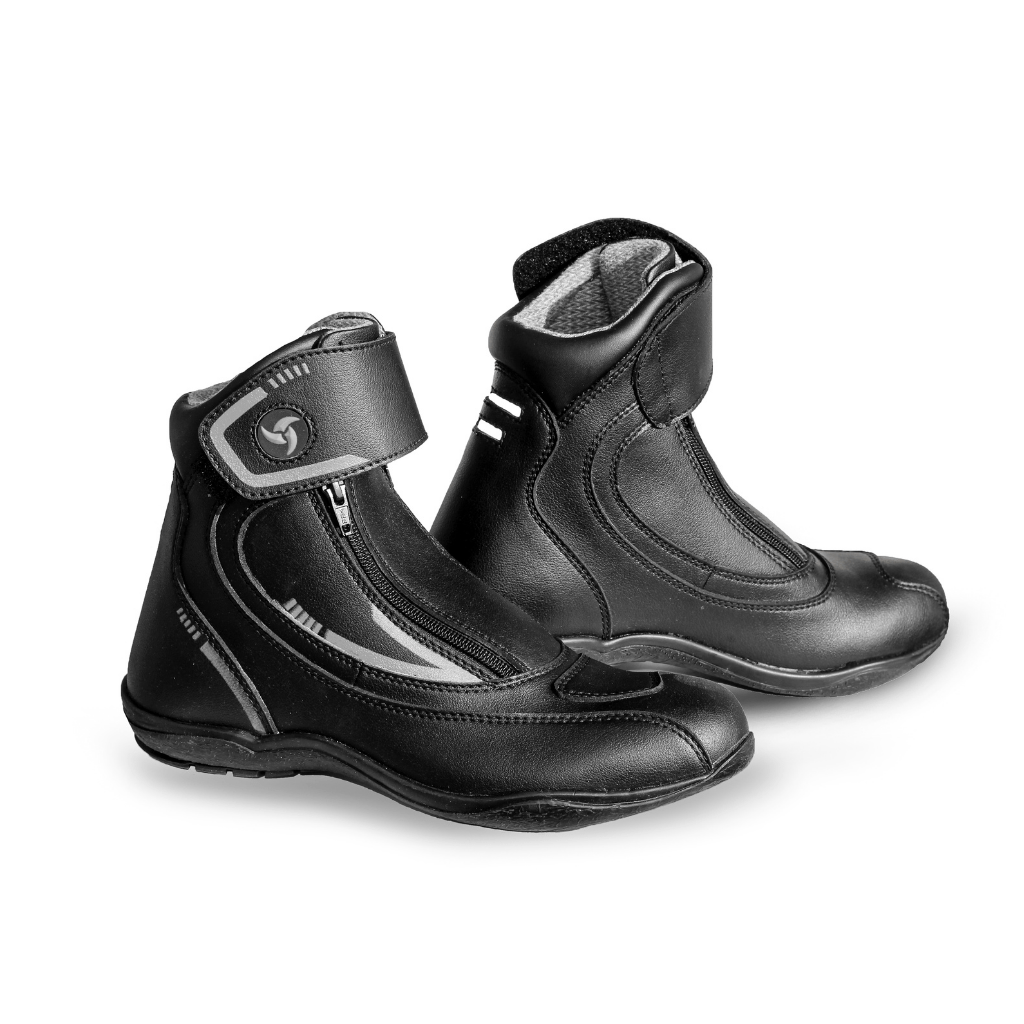 Destination Moto Raida Tourer Motorcycle Riding Boots | Grey