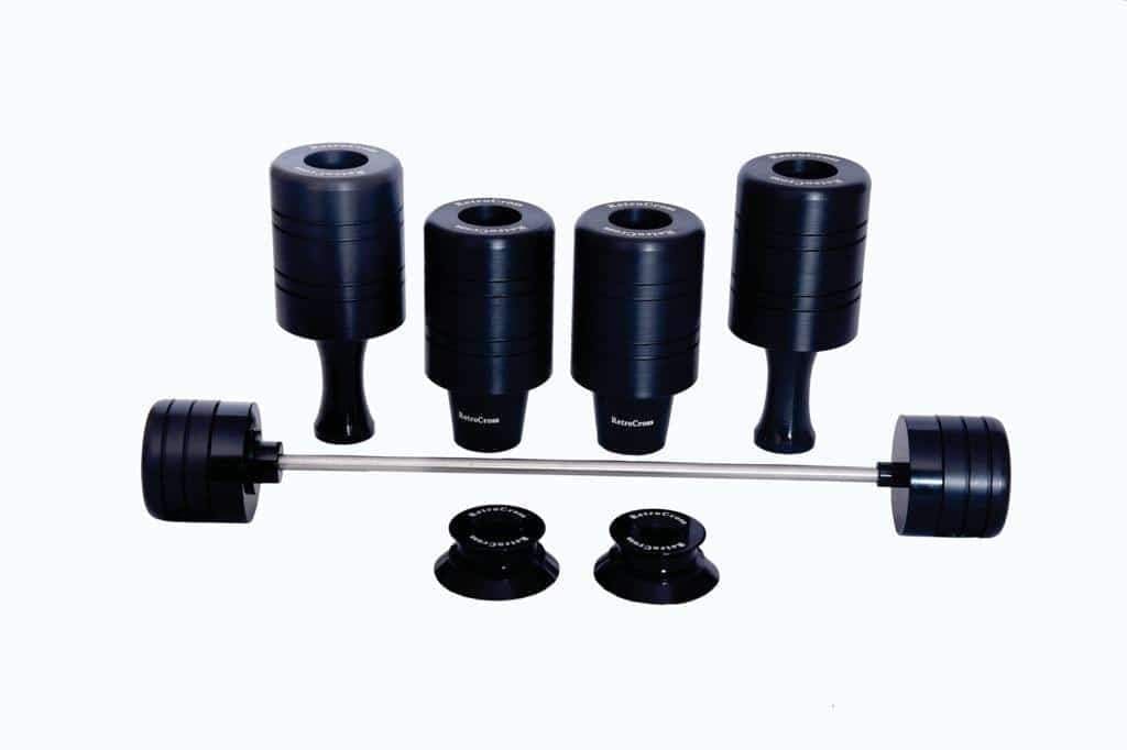 Retrocross Slider Set I Triumph Street Triple 765 2018 - Destination Moto