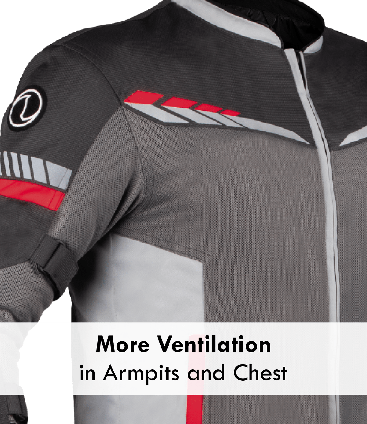 Destination Moto Rynox Air GT 4 Riding Jacket (Grey Red)