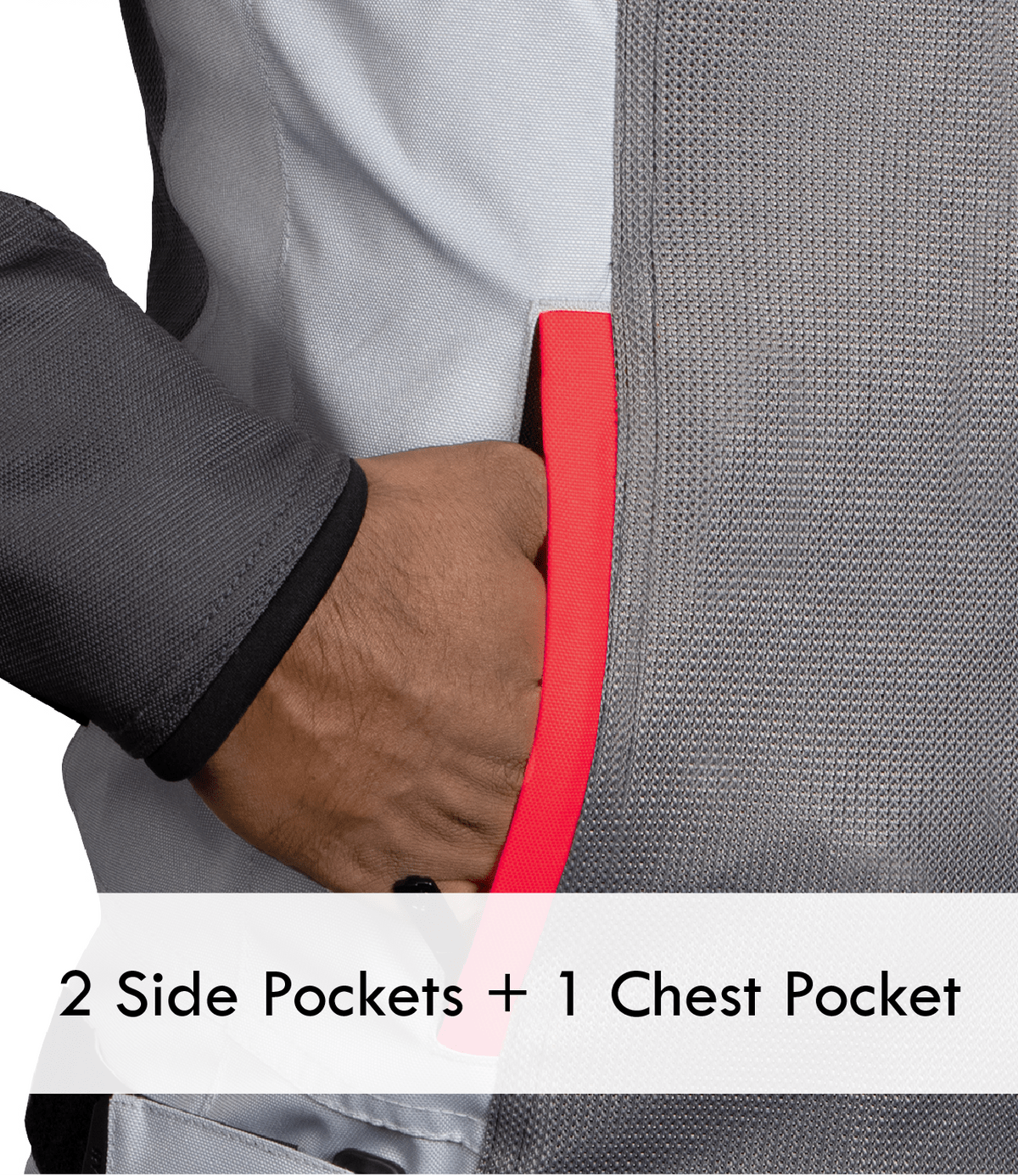 Destination Moto Rynox Air GT 4 Riding Jacket (Grey Red)