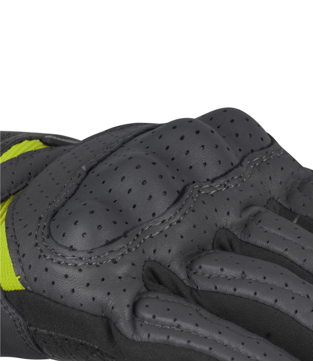 Rynox Air GT Gloves Grey Hi-Viz Green - Destination Moto