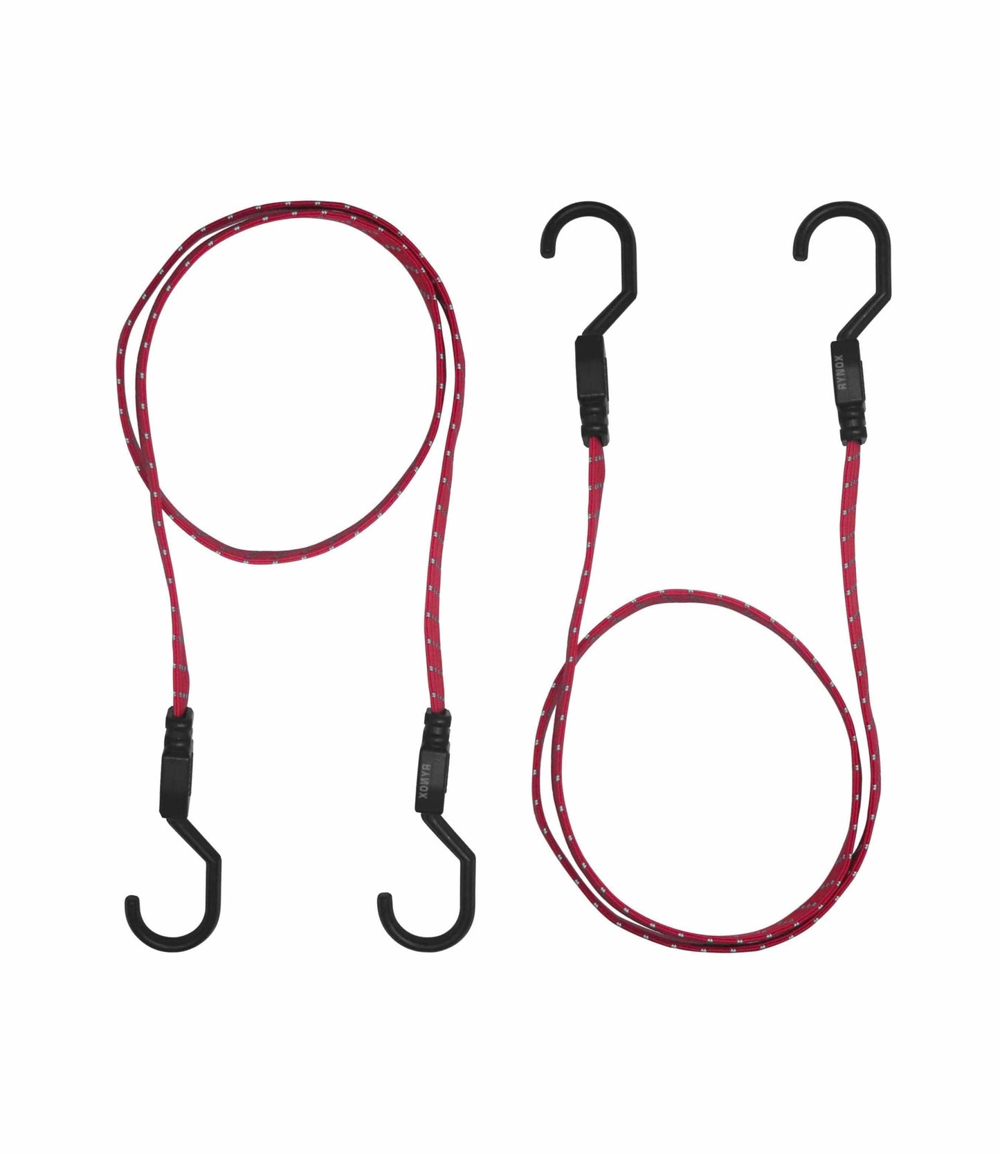 Rynox Gripper Reflective Bungee Strap Red - Destination Moto