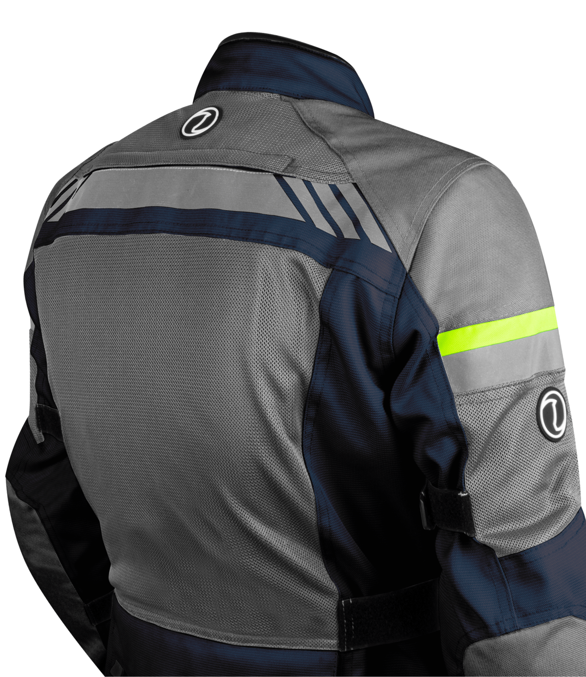 Destination Moto Rynox Stealth Air Pro Riding Jacket (Blue Grey)