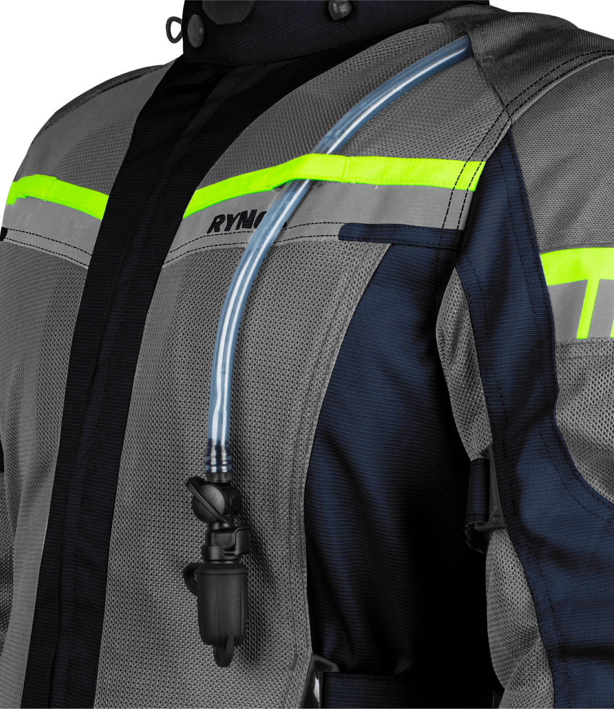 Destination Moto Rynox Stealth Air Pro Riding Jacket (Blue Grey)