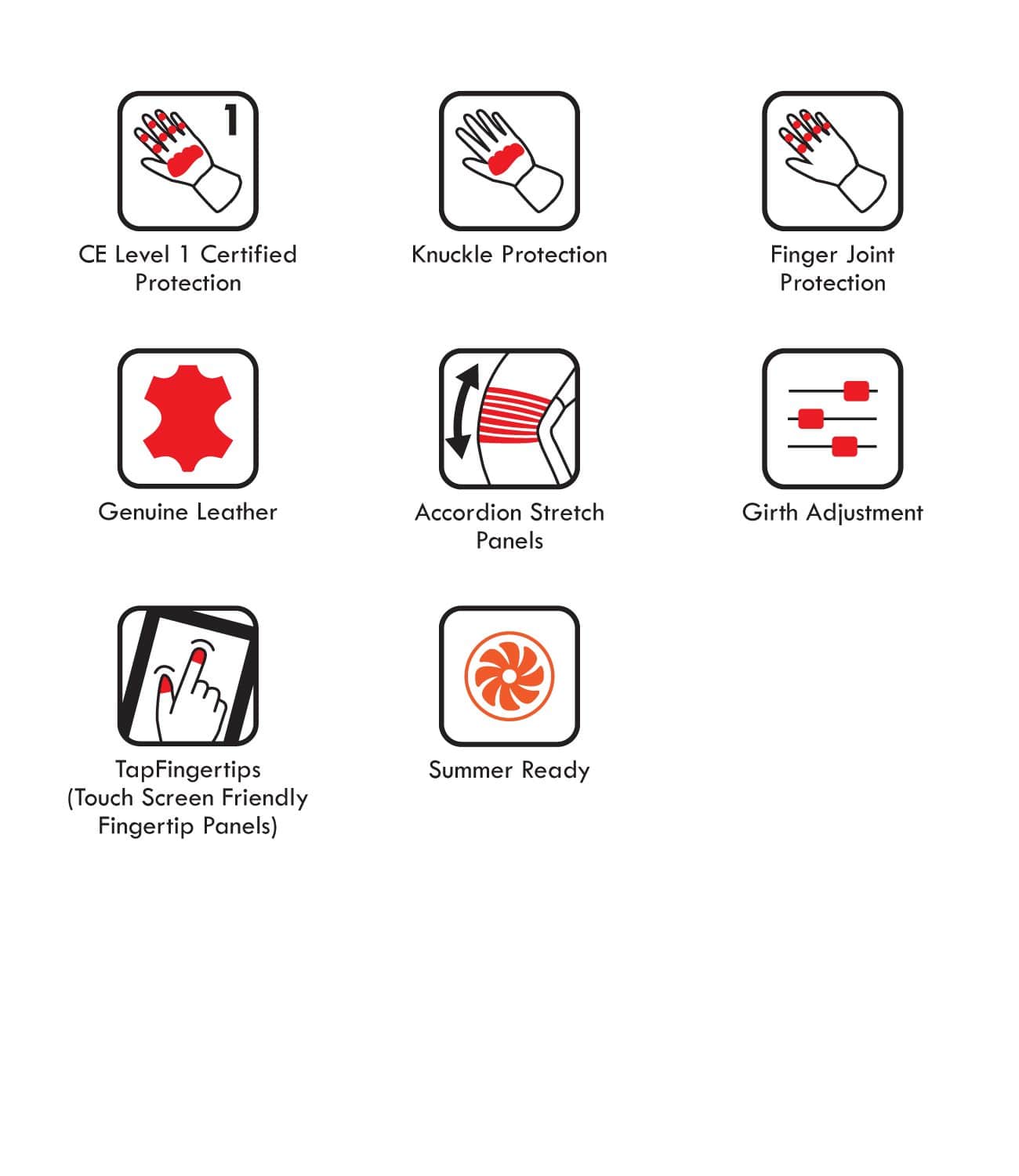 Rynox Urban Gloves Copper - Destination Moto