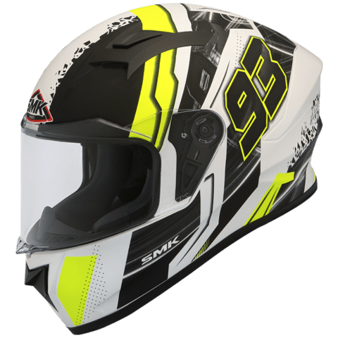 SMK Helmets SMK Stellar 93 Swank Gloss White GL124