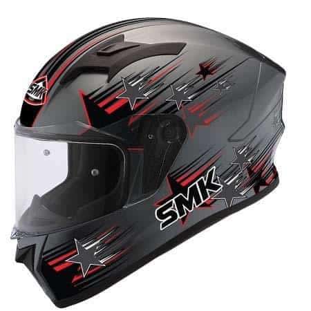 SMK Stellar Rainstar Black Red MADA623 - Destination Moto