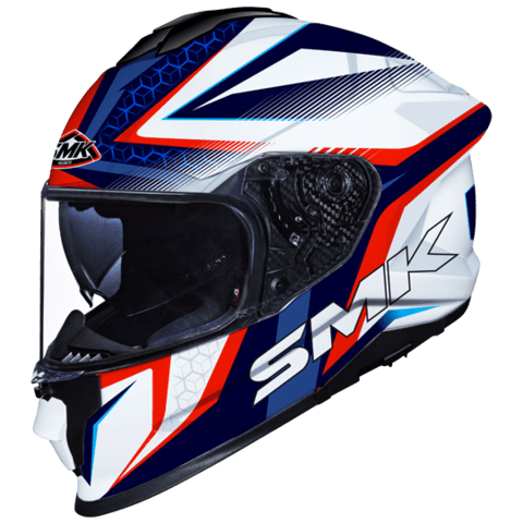 Destination Moto SMK Titan Slick GL153 Gloss White Blue Red