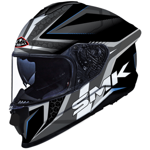 Destination Moto SMK Titan Slick GL265 Gloss Black Grey Blue