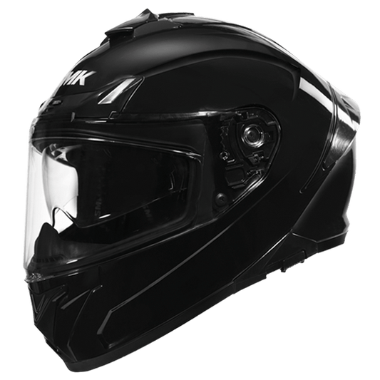 Destination Moto SMK Typhoon Helmet Unicolour Gloss Black GL200