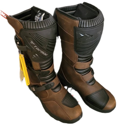 Destination Moto Tarmac Adventure Pro Riding Boots (Brown)