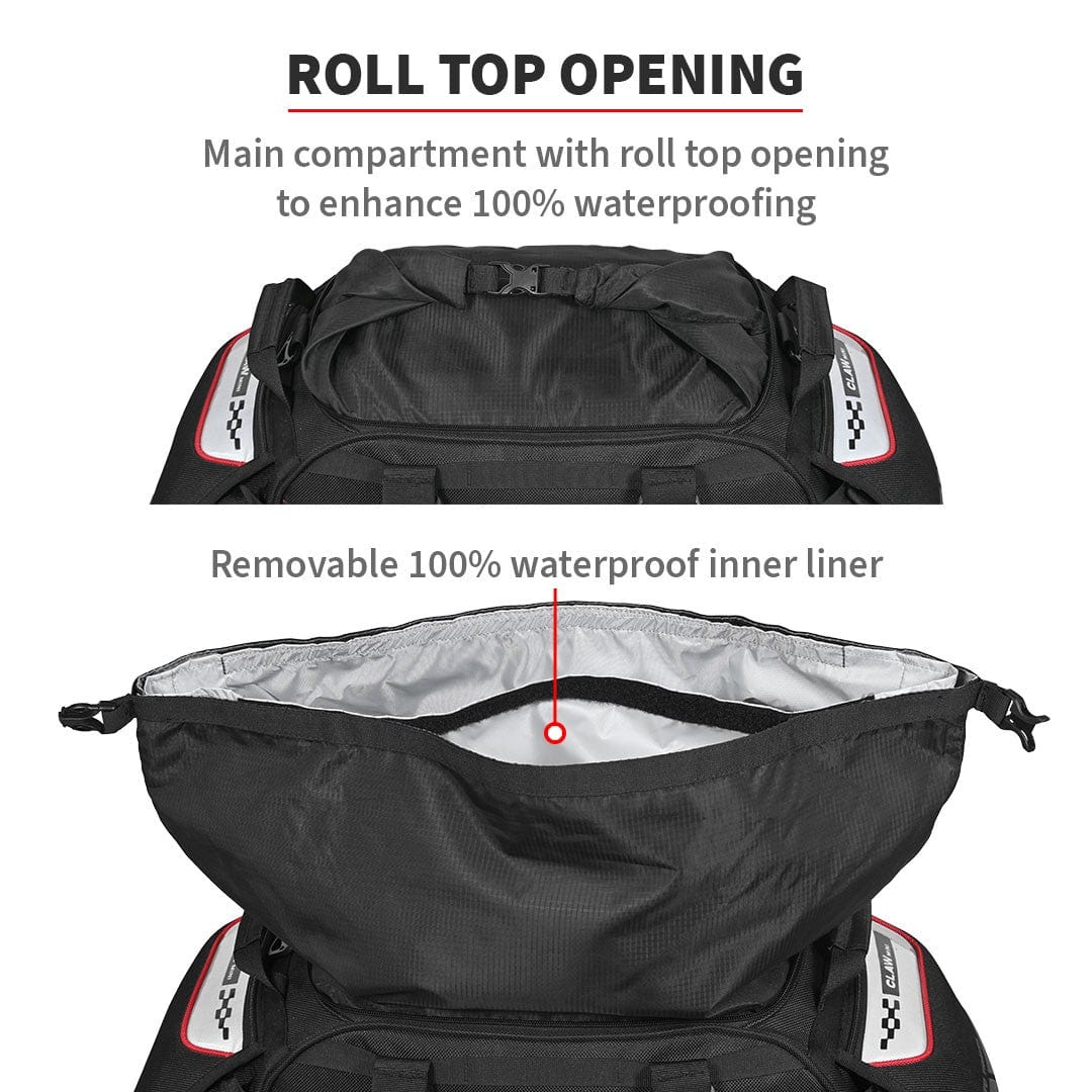 Destination Moto ViaTerra CLAW MINI(48L) – WATERPROOF TAILBAG