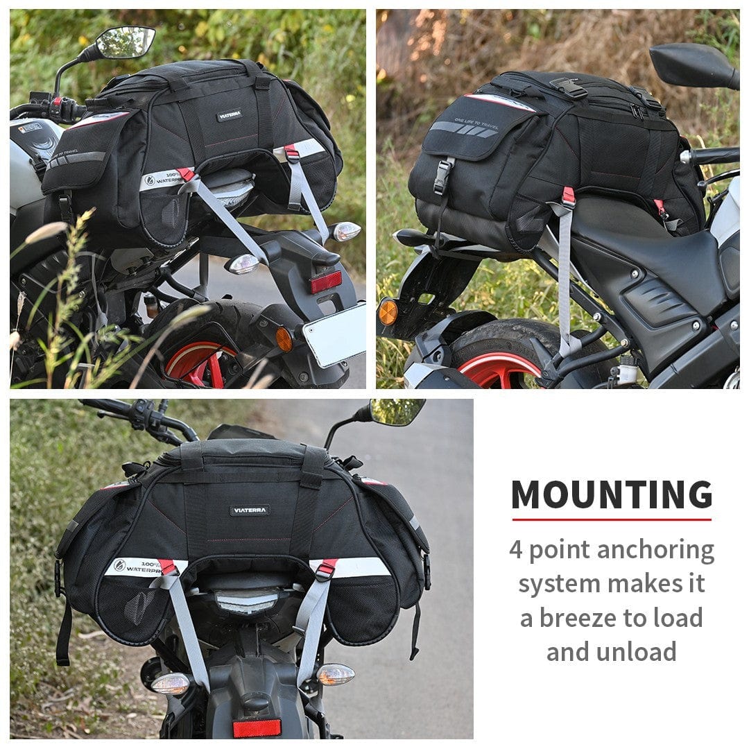 Destination Moto ViaTerra CLAW MINI(48L) – WATERPROOF TAILBAG