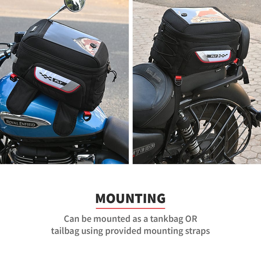 Destination Moto VIATERRA FLY MAGNETIC - MOTORCYCLE TANK BAG (MAGNET BASED)