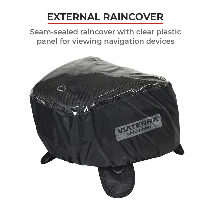 Destination Moto VIATERRA OXUS UNIVERSAL MOTORCYCLE TANK BAG (STRAP BASED)