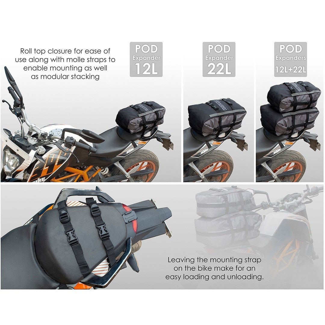 Destination Moto ViaTerra POD – MOTORCYCLE TAILBAG